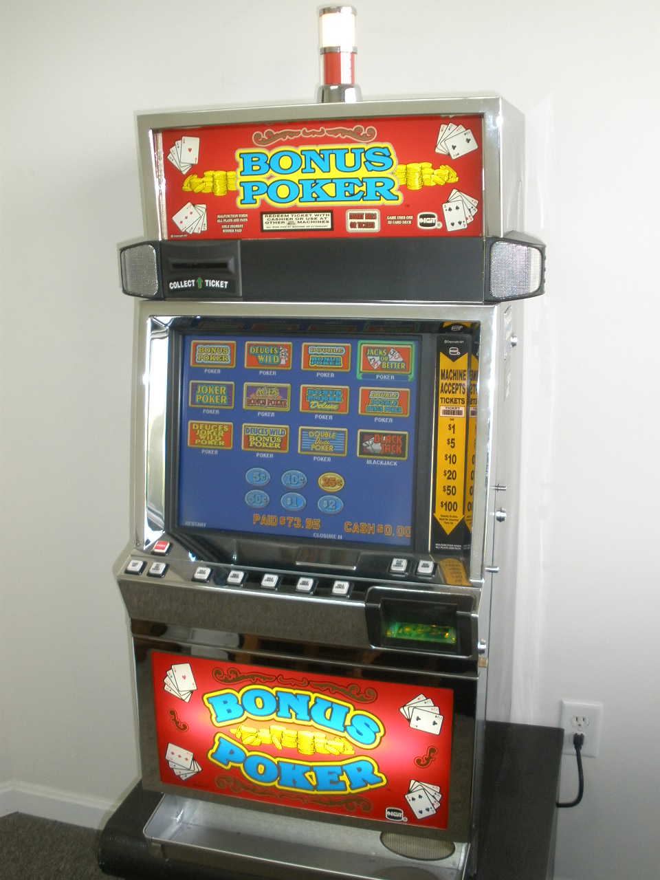 multi game video poker machines for sale
