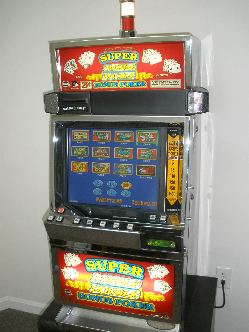 multi game video poker machines for sale