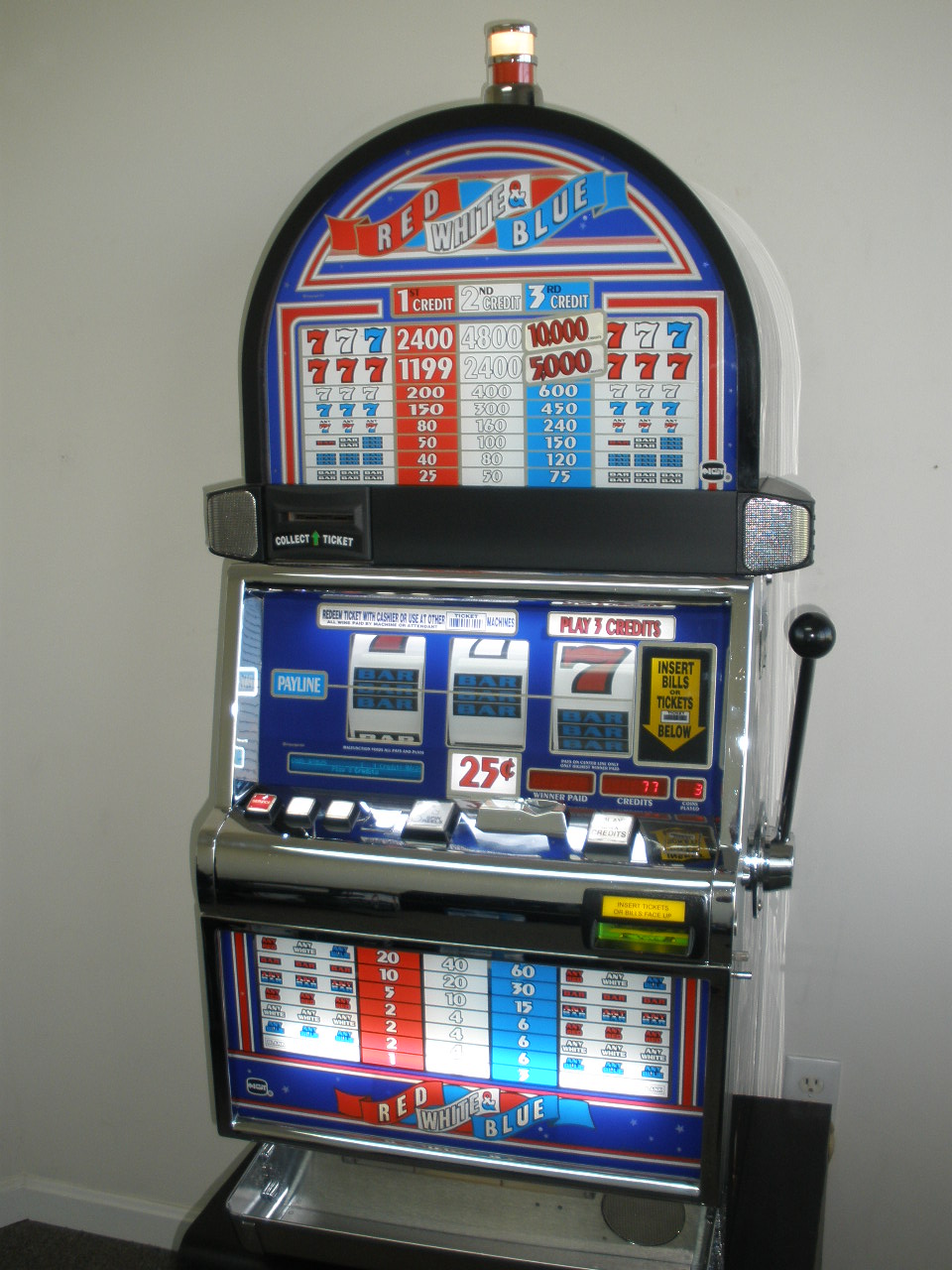 wms 400 slot machine reel tilt