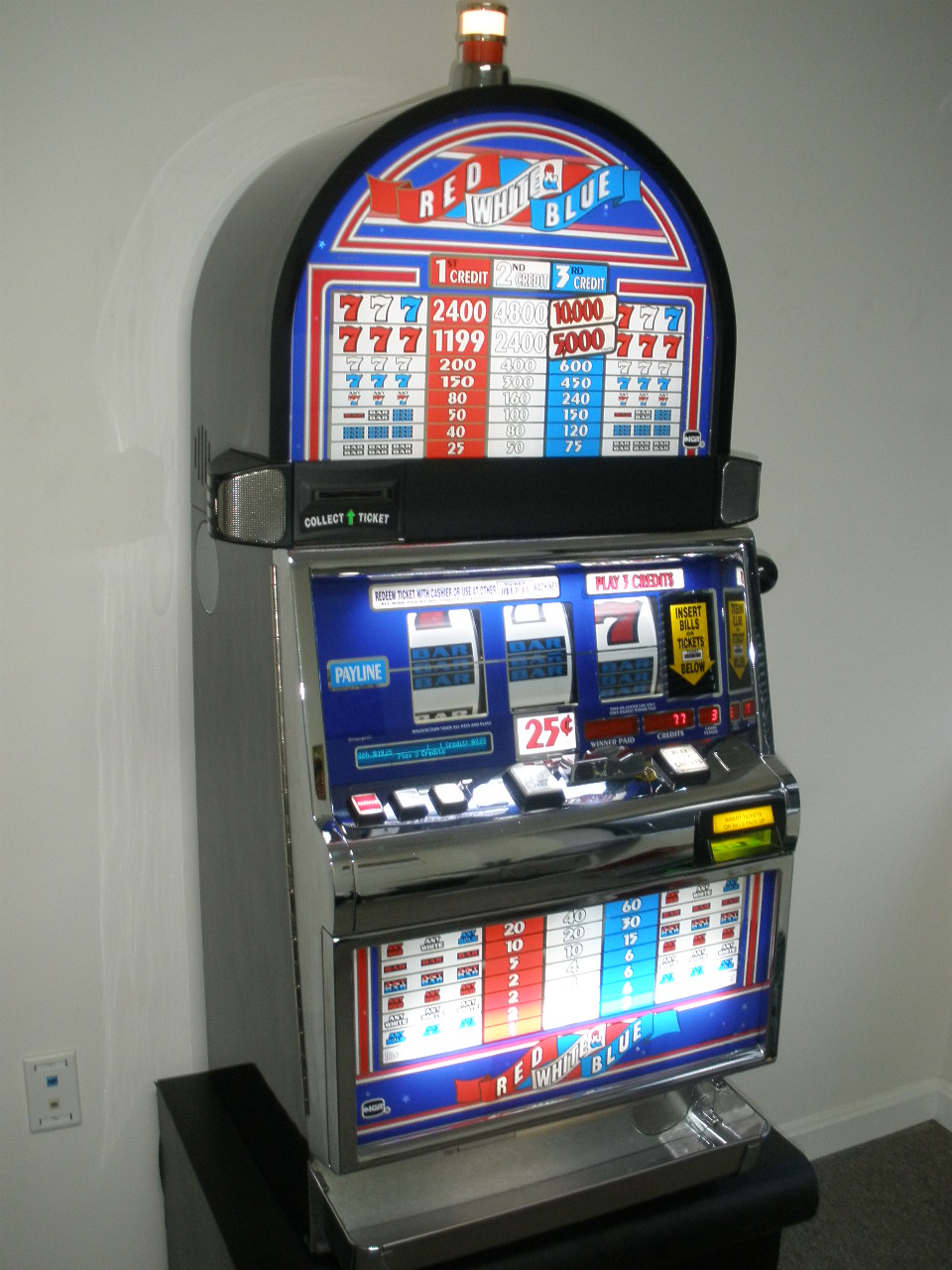 used itg slot machine model dbv2200