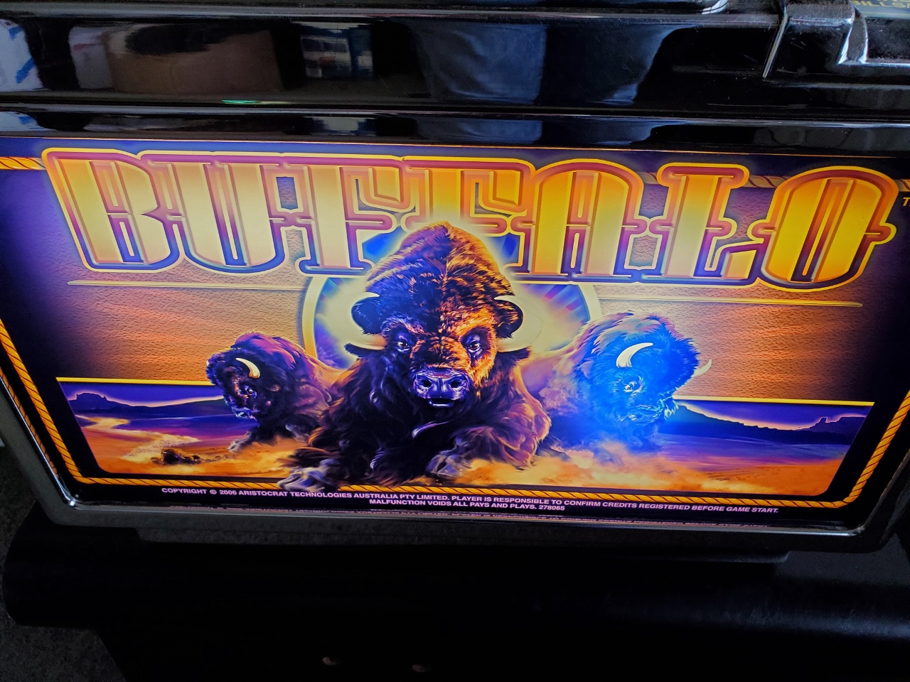 ARISTOCRAT BUFFALO EXTRA REEL POWER VIDEO SLOT MACHINE For Sale ...