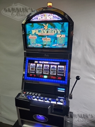 BALLY PLAYBOY FREE GAMES BONUS FIVE REEL S9000 WITH TOP BONUS MONITOR 