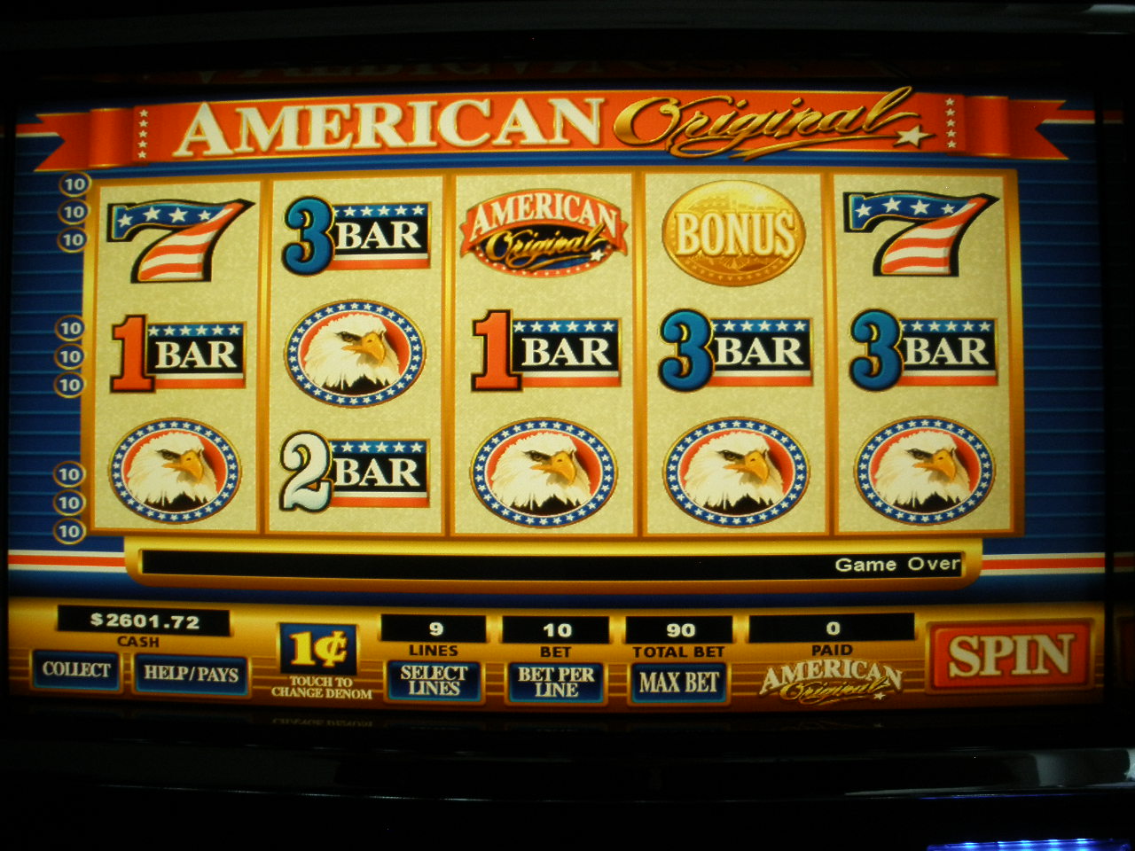 american original slot machine online free