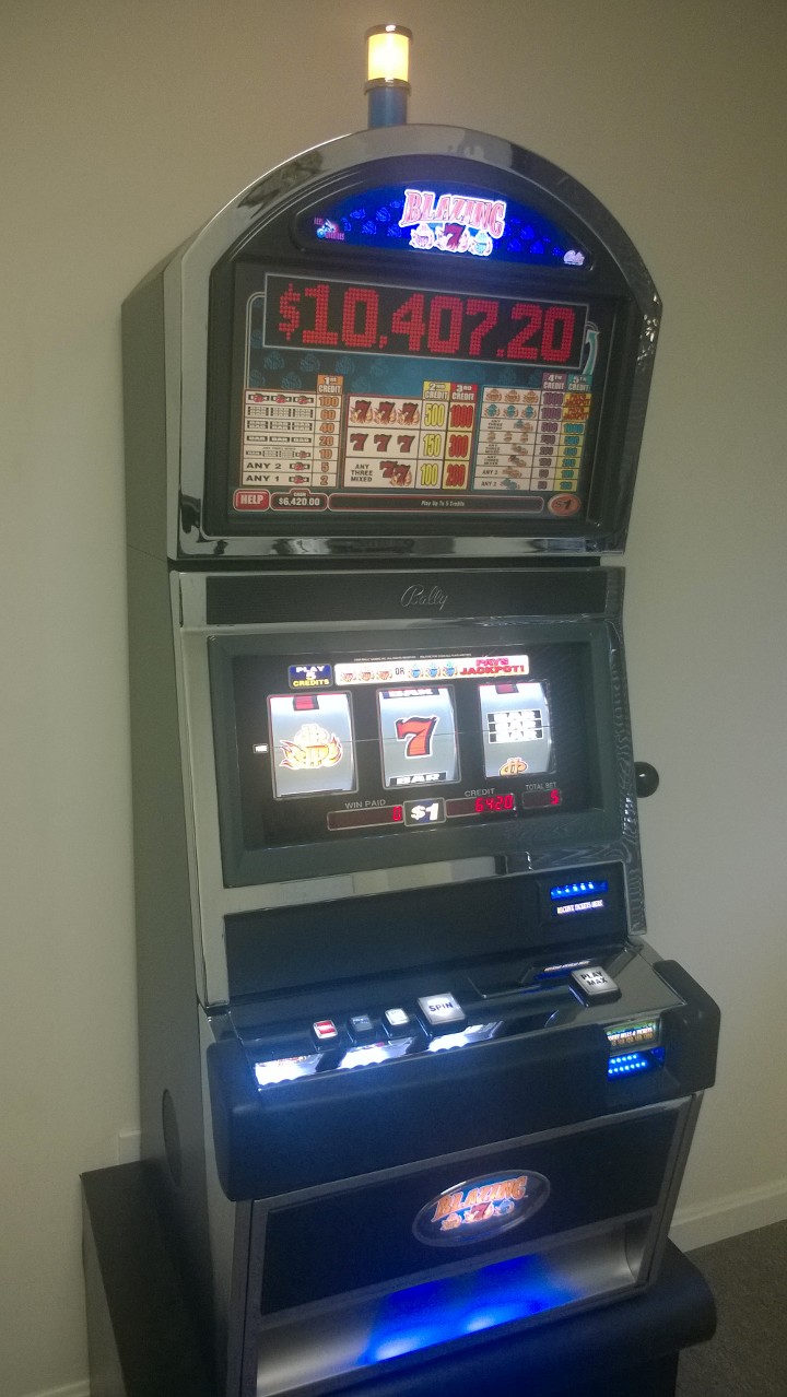 reset tilt on bally slot machine