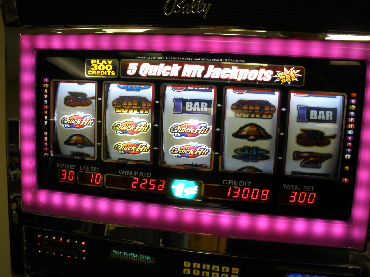 bally deuces wild slot machine image