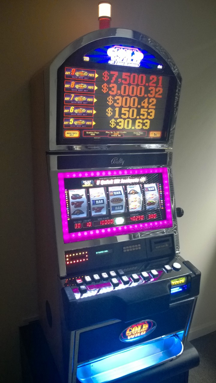 number of slot machines in usa
