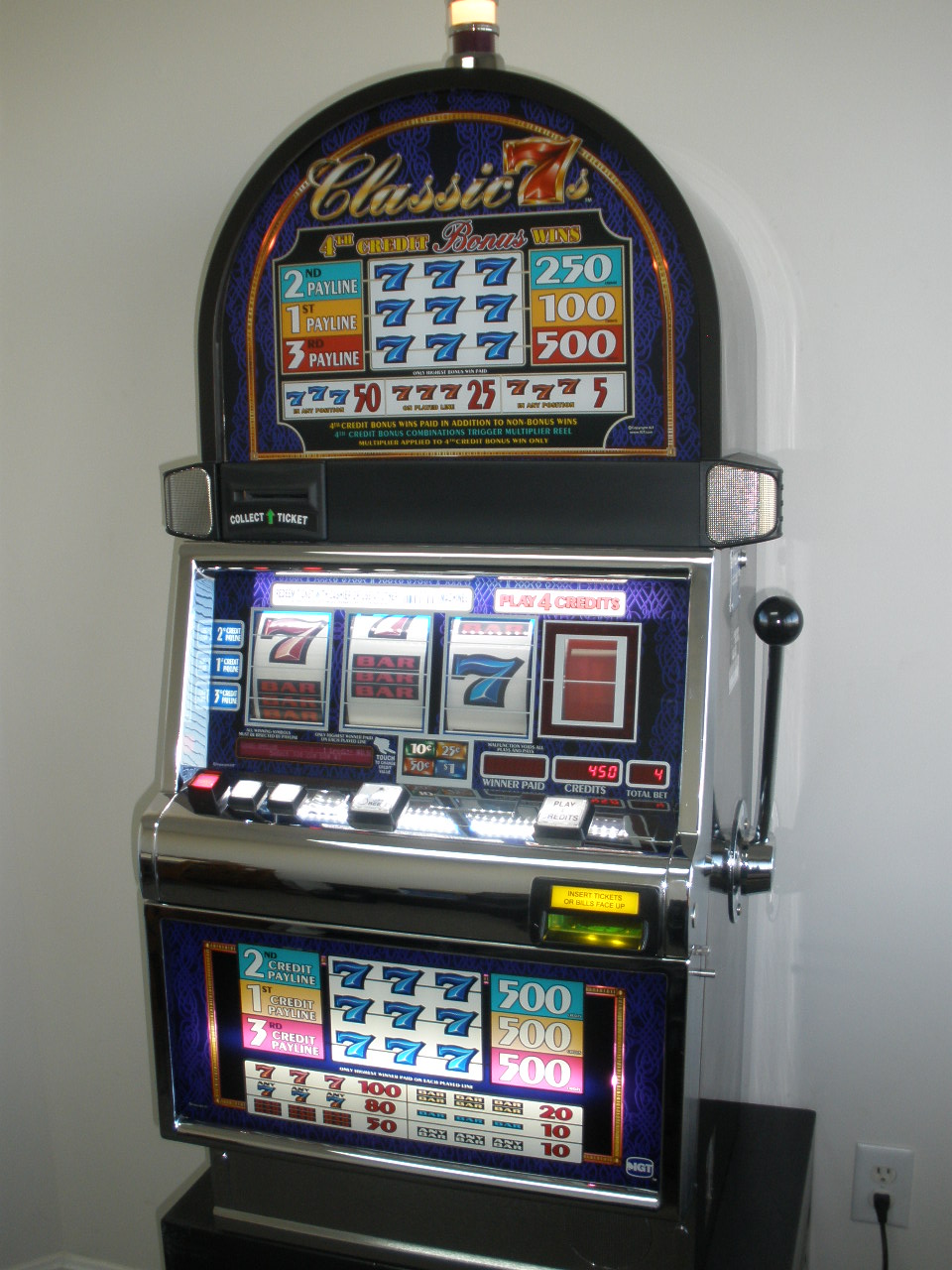 which of the following is true about slot machines