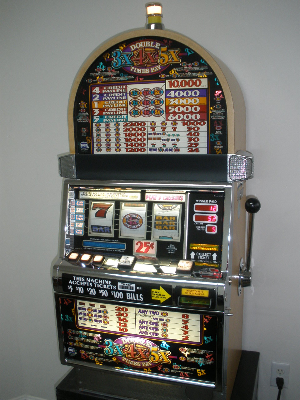 slot machines at jamesons bloomingdale