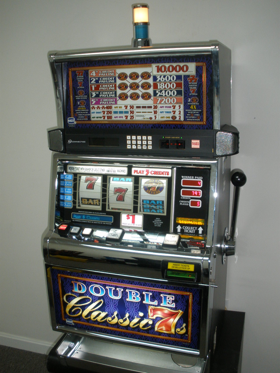 shamrock 7s video poker machine for sale