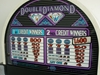 IGT DOUBLE DIAMOND S2000 SLOT MACHINE - QUARTER COIN HANDLING - TWO COIN (ROUND TOP) - 