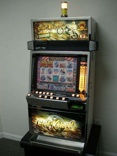 Touching Slot Machine Screens