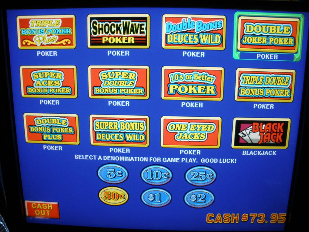 video poker games for sale