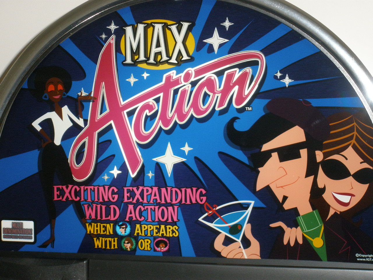 Uitgraving Bijwerken gemak IGT "MAX ACTION" I-GAME VIDEO SLOT MACHINE WITH LCD TOUCHSCREEN MONITOR For  Sale • Gambler's Oasis USA