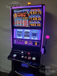 IGT PHARAOHS ULTIMATE 777 PROGRESSIVE S3000 SLOT MACHINE 