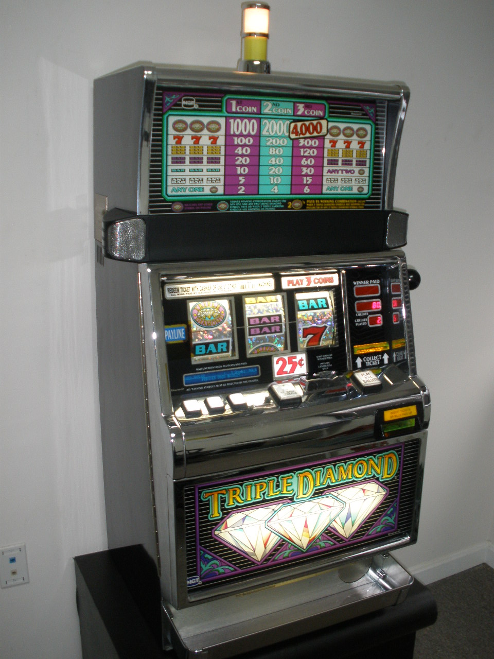 slot machine coin comparitor diagnostic troubleshooting
