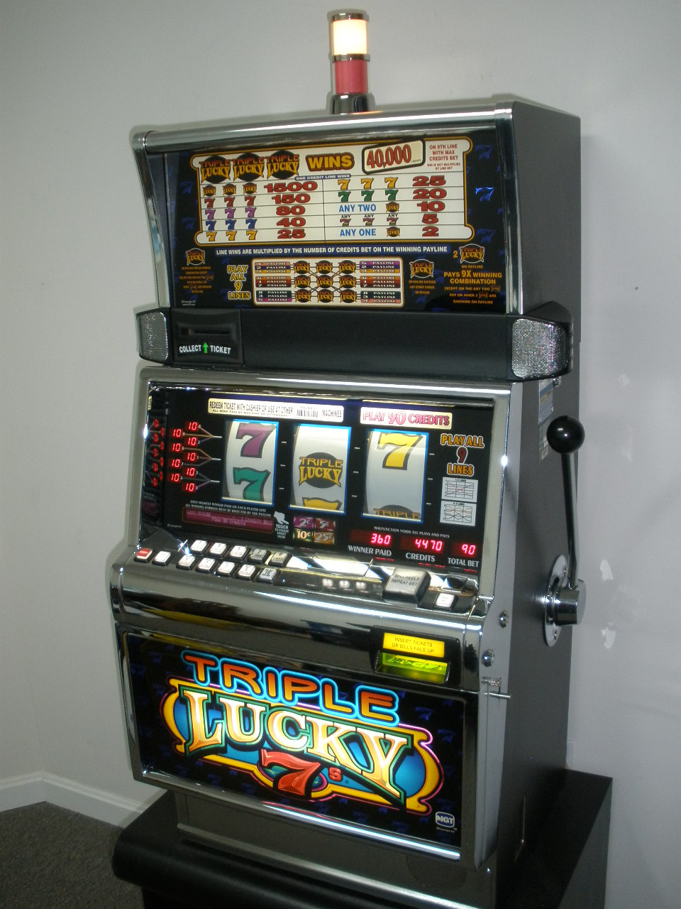 most popular casino 9 line slot machines