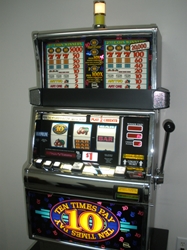 IGT TEN TIMES PAY FLAT TOP S2000 SLOT MACHINE 