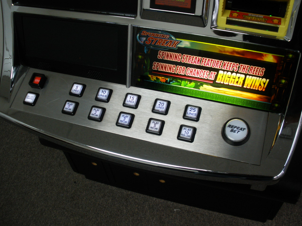 wms winning bid slot machine