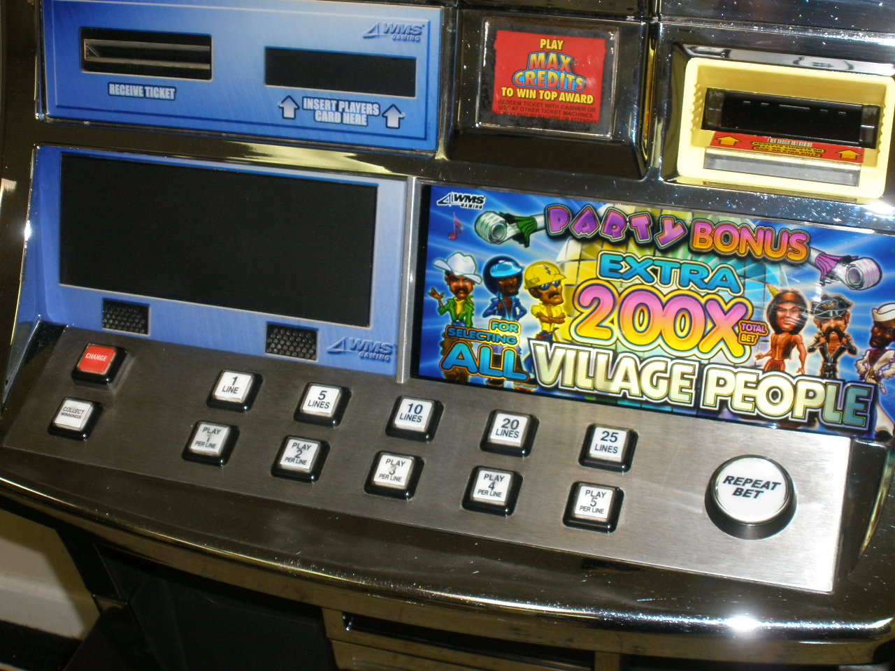 village people party slot machine