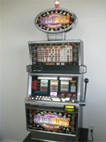 Slot Machines with Lighted Toppers