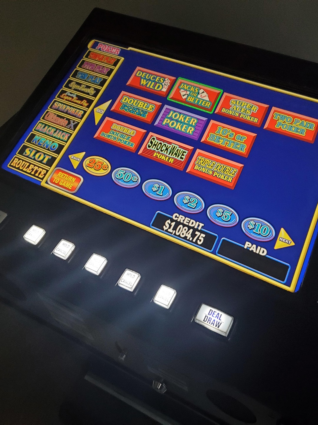 IGT BARTOP GAME KING MULTI GAME